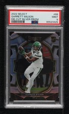 2022 Panini Select Concourse Silver Prizm Die-Cut Garrett Wilson PSA 9 MINT 2l4