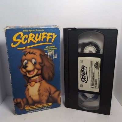 Ruby Spears Scruffy Beta Video Vtg 1988 Rare Animated Family Treasury Collection
