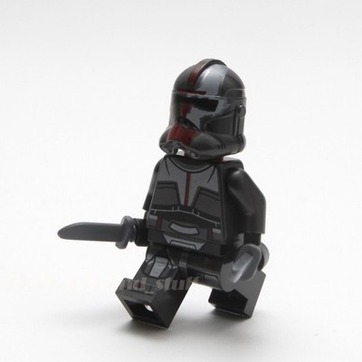 Lego Starwars Clone Commando Sergeant Hunter Minifigur sw1148 aus Set 75314-1