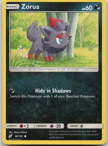Zorua 90/181 Common Team Up