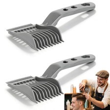 2PCS blend friend fade comb, Fade Comb tool, Professional Barber Comb For Home,