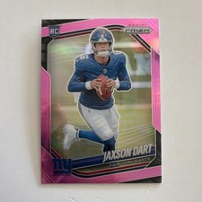2025 Panini Prizm Jaxson Dart New York Giants Rookie Pink Prizm #332