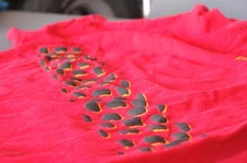 Vintage Gary Fisher Mountain Biking Shirt Mens Large RED Bicycle 