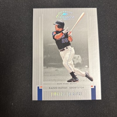 2005 Donruss Classics - Kazuo Matsui #89 Silver Timeless Tributes /100
