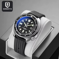 Mens Luxury Wristwatch Diver Sport Quartz Analog Luminous Gents Watch
