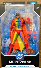 McFarlane DC Multiverse Batman  Rainbow Suit  Red Platinum 7    Action Figure