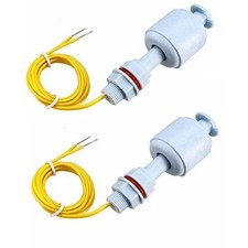 2pcs Pack PP Float Switch Fits For Water Pump M10 Tank Liquid Water Level Sensor