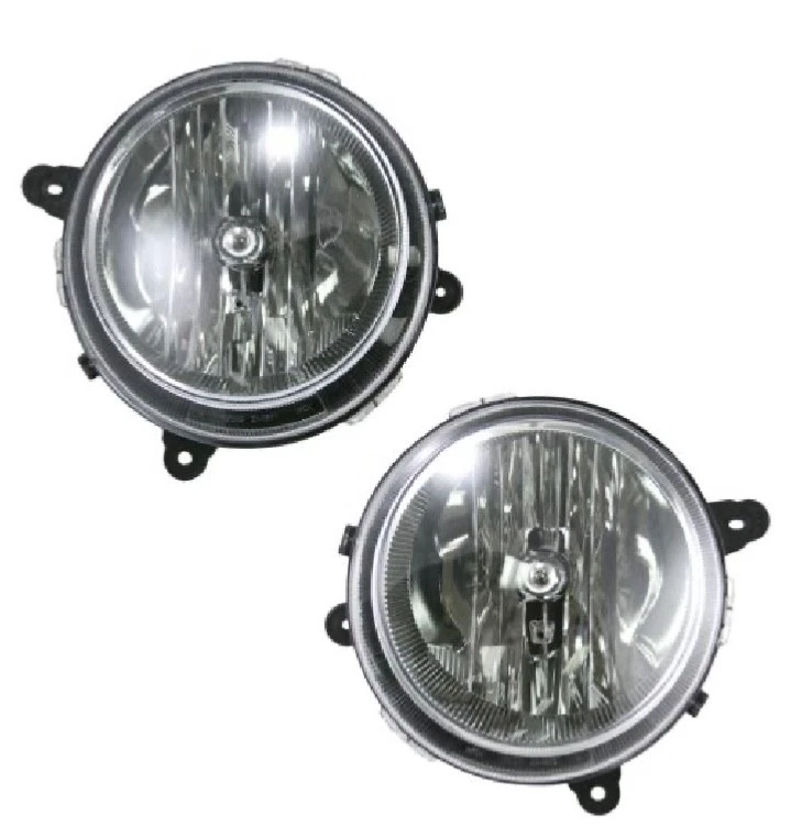 Novo Par de Lâmpadas de Faróis Direitos Esquerdos para 2007 2008 2009 2010 Jeep Compass - Imagem 2 de 4