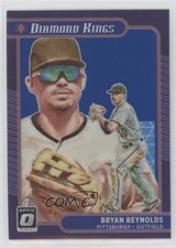 2021 Panini Donruss Optic Diamond Kings Blue Prizm 9/75 Bryan Reynolds #25 0s1o