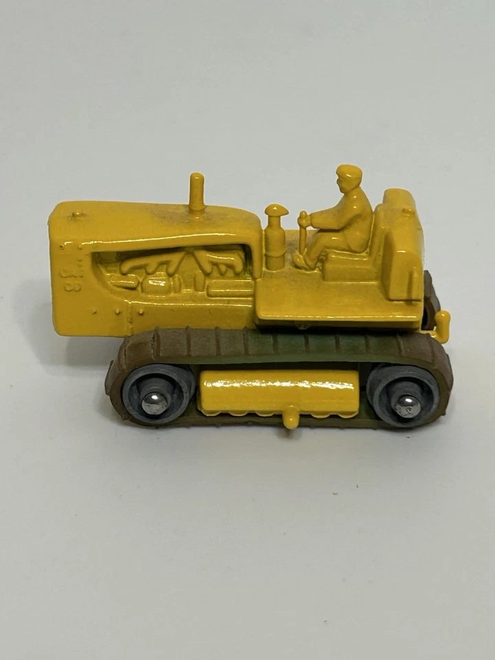 Vintage Moko Lesney Matchbox 8 Caterpillar Tractor Toy Car England Diecast Box - Image 4 of 4