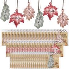 54 Sets Leaves Car Air Fresheners Bulk Maple Leaf Hanging Ornament Scented wi...