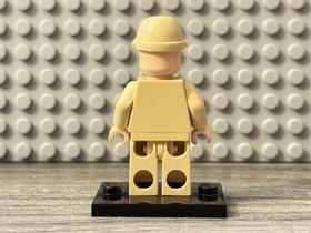 LEGO Indiana Jones Minifigure Lot Indiana Jones & German Soldier 2 Minifigs 7622