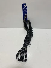 YOULY The Protector Lead Rope Reflective Dog Leash in Black, 6 ft.