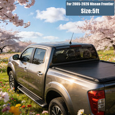 5ft Retractable Truck Bed Tonneau Cover For 2005-2024 2026 Nissan Frontier Us