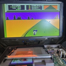 Mach Rider NES Nintendo 5 Screw Cart, Manual & RENTAL CASE Tested