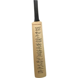 Cricket Bat Signed (Printed Signatures) by England Team Collectible Memorabilia