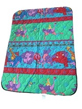 VTG Disney Lion King Quilted Blanket Simba Nala Toddler Bed Retro 42 x 56 Dundee