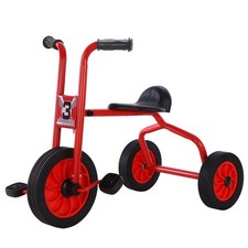 Kids Tricycle for Rider Age 2 , Big Wheel Kids Trike with Rubber Wheels, Pres...