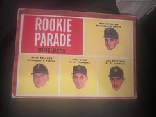1962 Topps - High # Joe Pepitone, Bernie Allen, Rich Rollins #596 (RC)