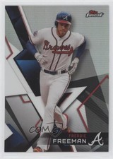 2018 Topps Finest Refractor Freddie Freeman #70 0n64