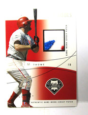 2004 Flair Power Tools Jim Thome #PT-JT /125 All-Star Game Patch