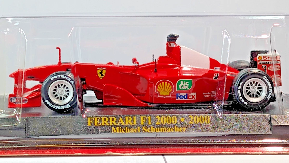 Michael Schumacher Diecast Formula 1 Cars Ferrari 2000 Vehicle