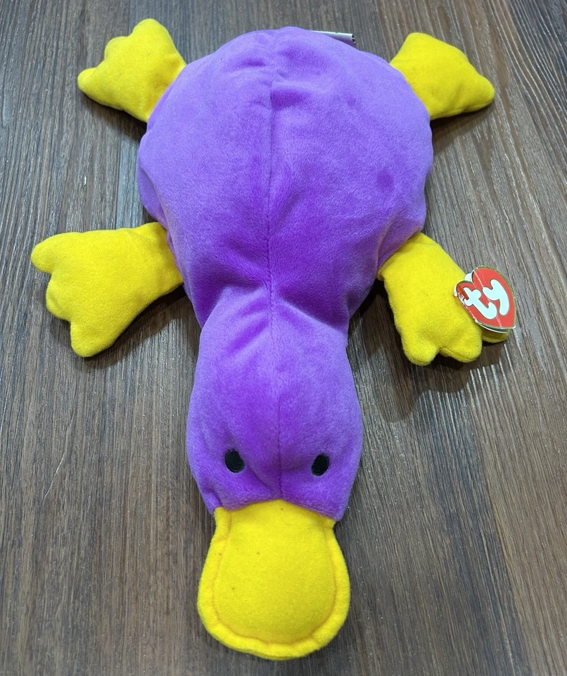 1998 TY Beanie Baby Pillow Collection - Paddles Platypus - Image 2 of 4