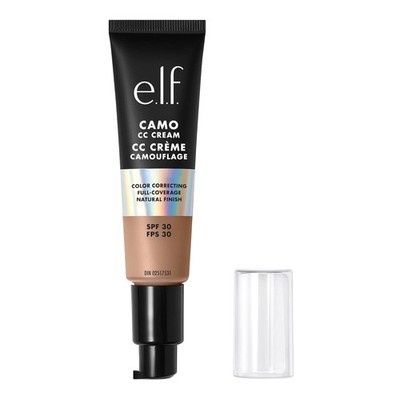 e.l.f. Camo CC Cream Medium 370 N Broad Spectrum SPF 30 1.05 oz