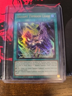 Radiant Typhoon Chant DOOD-EN061 Doom of Dimensions 1st Edition