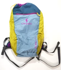 Cotopaxi Luzon 18L Lightweight Daypack Backpack Blue Yellow Purple Hiking