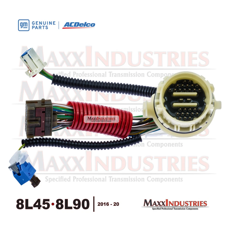 8L45-8L90 Cuerpo de válvula Cableado Arnés Cableado Cable, con conector de caja principal (paso a través Foto 3 de 4