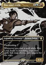 MTG English Fire Lord Azula (0313) (Borderless) NM Normal