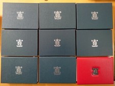 Royal Mint Proof Sets 1983 to 1998 Choose Your Year / Case