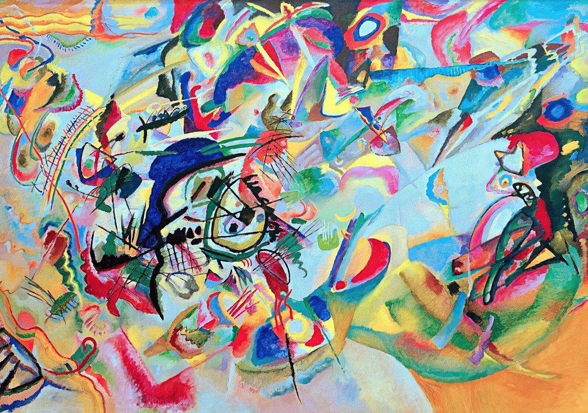 Composition 7 Painting by Wassily Kandinsky Art Reproduction | eBay
