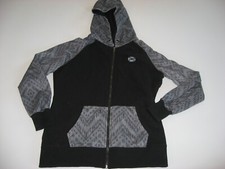 Hooey Men's Full Zip Hoodie Small Black