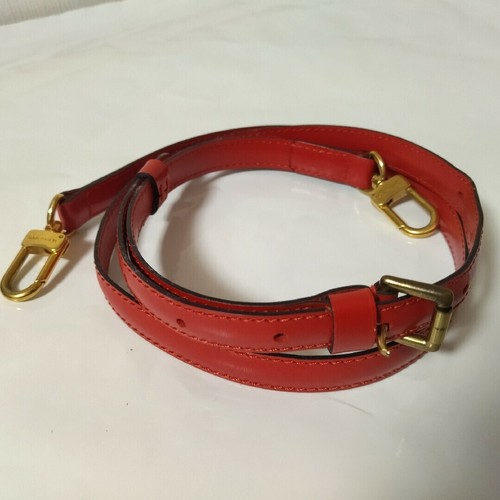 Louis Vuitton Shoulder Strap Epi Red