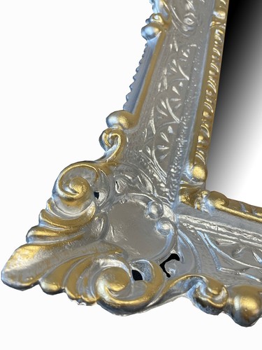 Specchio da Parete Oro Argento Dualcolor Repro 56x46 Antico Barocco 12 - Bild 165 von 175