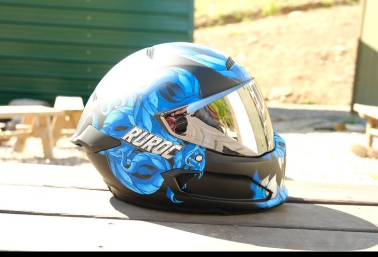 セキュリティ・セーフティ BIKEBAKA Ruroc Shockwave EOX Cyberstrike | Full Face Bluetooth Motorcycle Helmets | Ruroc
