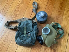 Polish Military MC-1 Gas  Mask, Filter ( New), And Carry Bag
