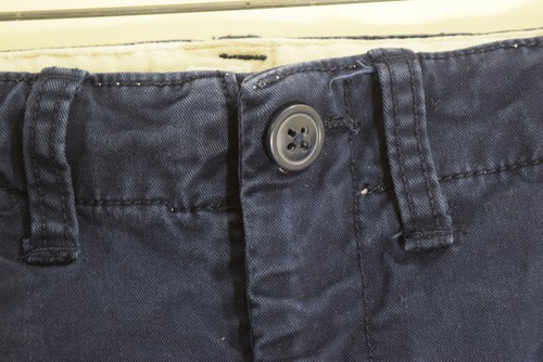 Gap Kids BOYS 7 Regular Blue CHINO Khaki 25x22.5 Pants READ - Picture 2 of 13