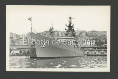 VINTAGE RPPC POSTCARD / U.S. NAVY DESTROYER DLG 16 / USS VINTAGE RPPC POSTCARD / U.S. NAVY DESTROYER DLG 16 / USS