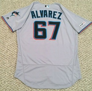miami marlins gray jersey