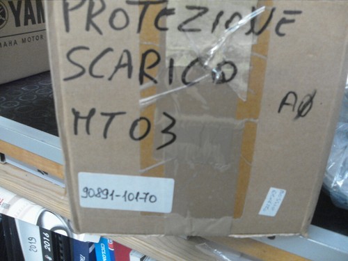 KIT PROTEZIONE SCARICO YAMAHA MT-03 ANNO 2006-2013 COD.90891-10170 NUOVO - Imagen 5 de 5