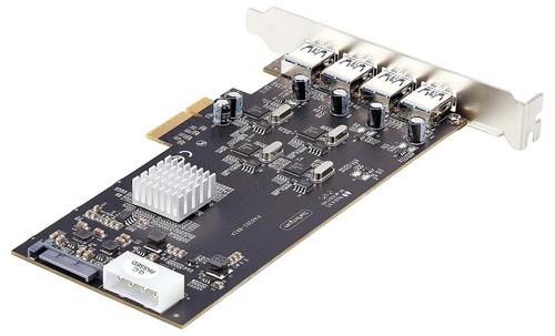 4 Port USB 3.2 Génération 1 Pci-Express Carte ,4x Usb-A - P5Q4A USB CARD - Photo 3/5