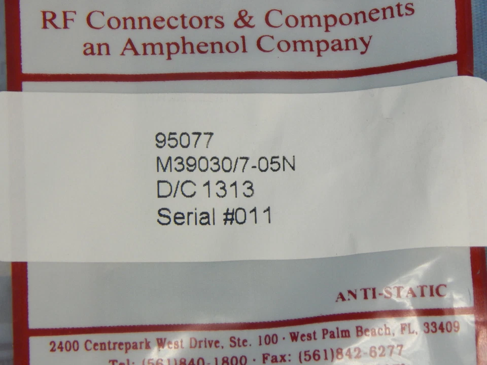 2 NUEVOS SV Microondas M39030/7-05N Mil-Spec BNC Terminator 50 Ohmios, 2.5 GHz, 2 W Foto 2 de 4