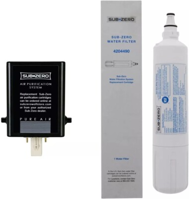 #ad Sub Zero Refrigerator Replacement Water and Air Filter Combo 4204490 amp; 7007067 $71.52