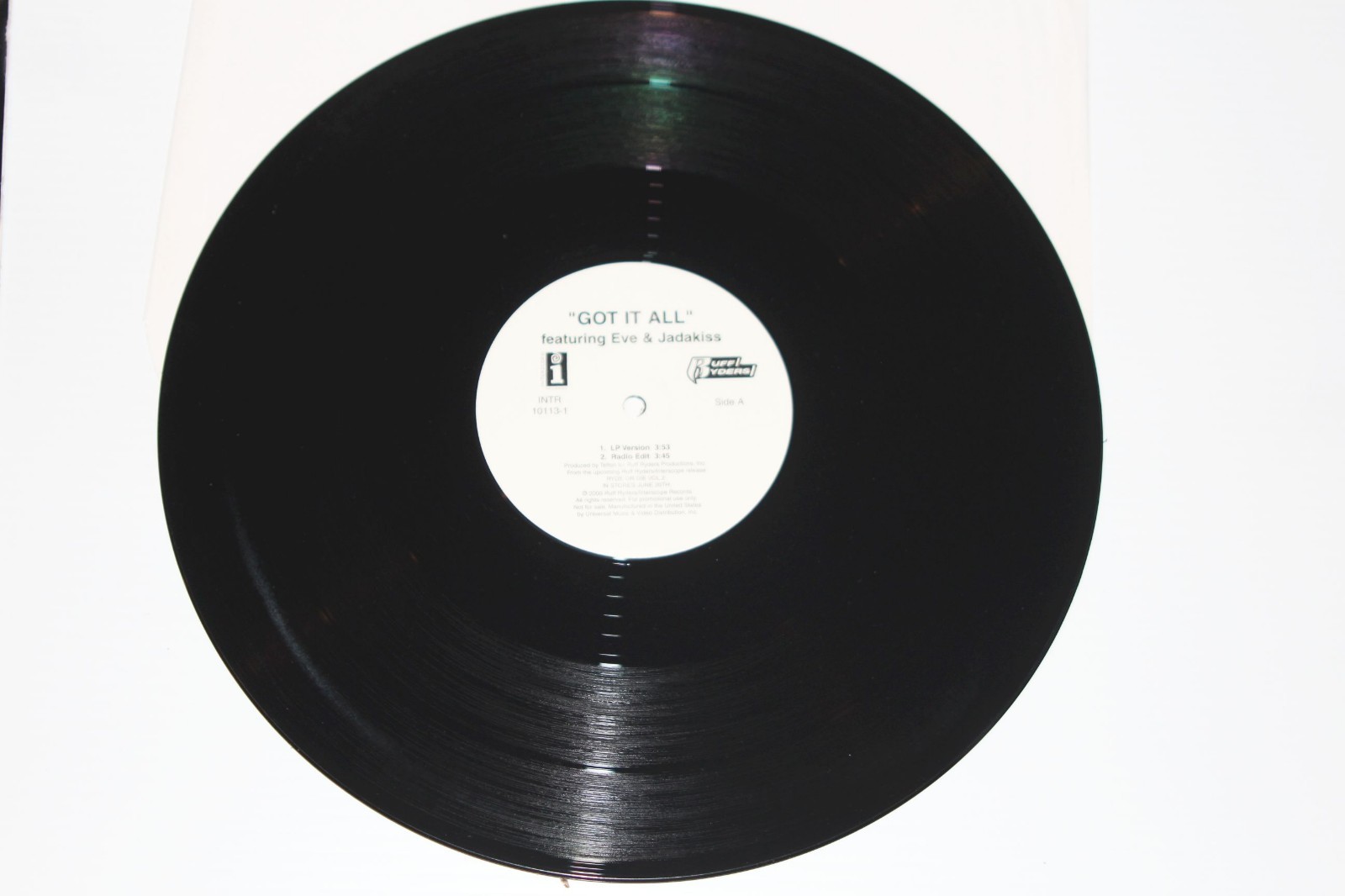 Got it All Ryde Or Die Vol.2 EVE Jadakiss12" Maxi Single Vinyl(NM