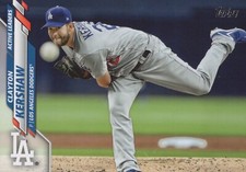 2020 Topps Update Clayton Kershaw #U-140 LA DODGERS {BOX 22 A3}