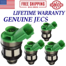 4pcs OEM JECS Fuel Injectors For 1996-2004 Nissan Frontier Xterra Pickup 2.4L I4