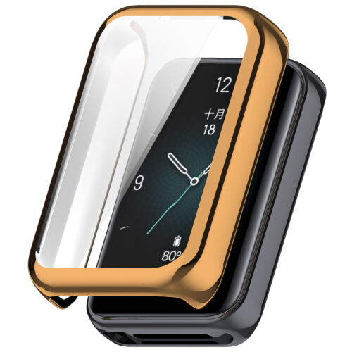 Housse de protection d'écran pour montre en TPU placage pare-chocs pour montre connectée Honor Band 9 - Photo 7 sur 19